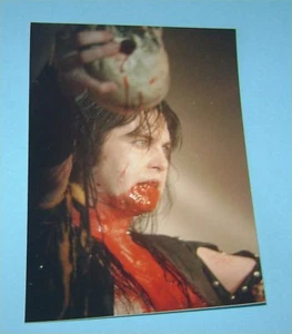 BLACKIE LAWLESS - WASP Original Glossy Photo 3" x 5" From Old Scrap Book #D - Picture 1 of 2