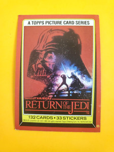 1983 Topps Star Wars Return of The Jedi #1 TITLE CARD