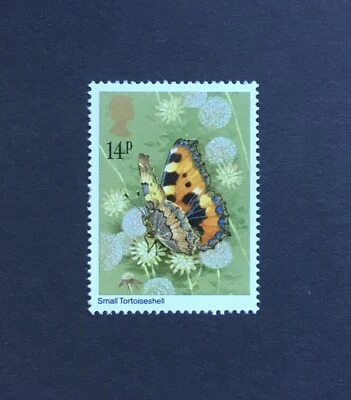 Estampilla postal 1981 Tortoiseshell Butterfly MNH - franqueo combinado Foto 1 de 2