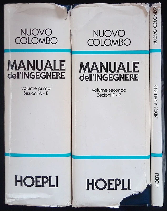 Manuale dell'ingegnere.  TRE VOLUMI - Immagine 1 di 1