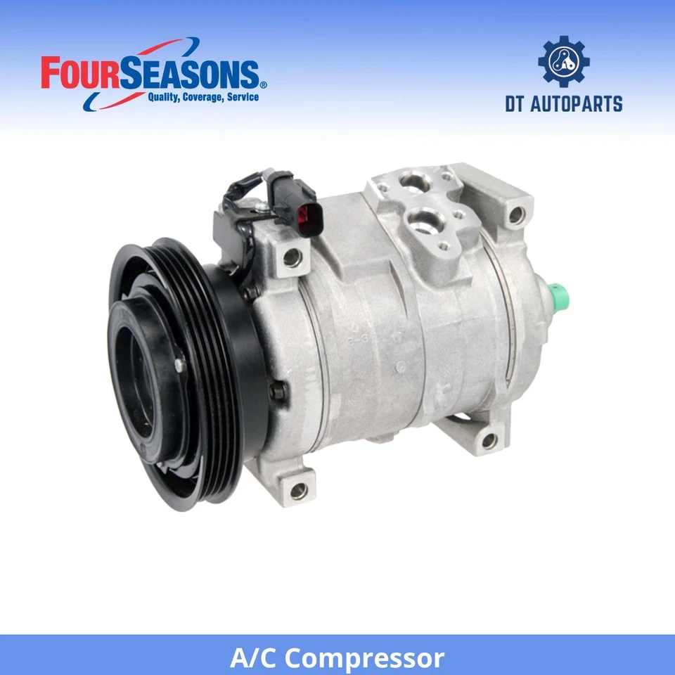 Compresor de aire acondicionado de neón Plymouth 2000-2001 4 estaciones Foto 1 de 4