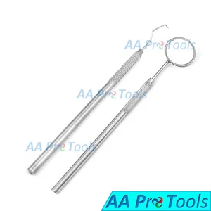 2 Zahnstein Zahnstein Plaque Zahnschaber Entferner/Spiegel Untersuchung PR-287 - Bild 1 von 3