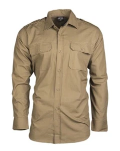 Camisa de campo Ripstop coyote, camping, aire libre, militar, paintball -NUEVA- - Imagen 1 de 1