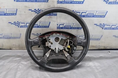 Acura Integra GS-R 2001 1,8 L B18C1 OEM conjunto de volante de cuero negro #4610 Foto 1 de 4