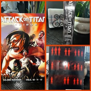 📕Attack on Titan Omnibus 4 (Vol. 10-12) PAPERBACK 2022 by Hajime Isayama📕 - Picture 1 of 11