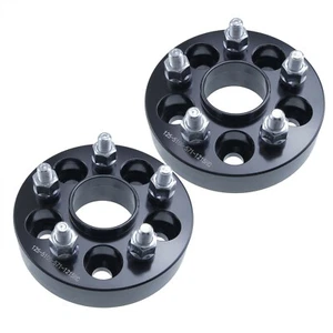 (2) Hubcentric Wheel Spacers | 1" 5x100 57.1mm Hub | Fits Chevy Chrysler Dodge - Picture 1 of 3