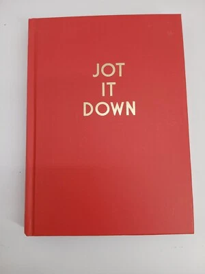 C.R. Gibson Orange Jot It Down Lined Journal - Image 1 of 4