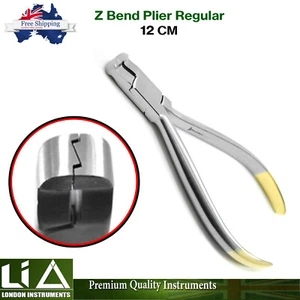 Ortho Arch Wires Bending Loop Forming Dental Utility Z-Bend TC Plier Zange 12 CM - Picture 1 of 5