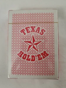 TEXAS HOLD'EM SPIELKARTEN POKER BRIDGE NEUWERTIG VERSIEGELT - Bild 1 von 3