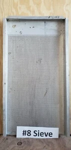 Carter-Day Dockage Tester #8 Sieves - Picture 1 of 1