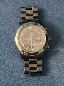 Michael Kors Reloj Hombre MK8157 Cuarzo Cronógrafo Esfera Negra Acero Inoxidable - Imagen 1 de 4