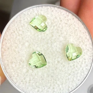 Origami Búho August Corazón Verde Piedra Natal Dije NUEVO Auténtico Peridoto de Piedra - Imagen 1 de 1