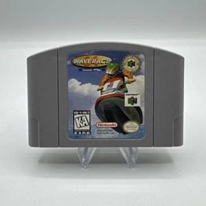 Wave Race 64 (Nintendo 64, 1996) Player's Choice N64 Game Kawasaki Jet Ski - Picture 1 of 2