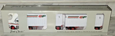 CF Tonkin Consolidated Freightways Semi Truck Diecast Trailer 1/53 HONG KONG VTG - Image 1 of 4