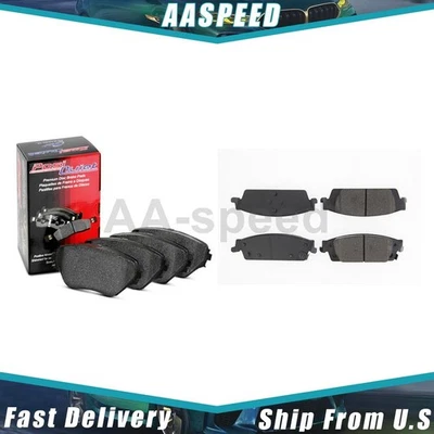 Pastillas de freno delanteras traseras para Chevrolet Silverado 1500 5,3 L 2019 2018 2017 2016 2015 Foto 1 de 4