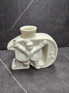 Number 10 Of The 12 Days of Christmas ceramic bisque candle holders Replacement  - Picture 1 of 5
