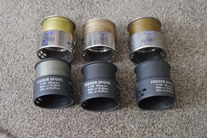 DRENNAN SERIE 7 9 40 ERSATZSPULEN X6 GEBRAUCHT GROBES ANGELGERÄT - Bild 1 von 2