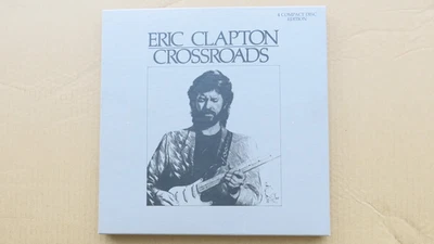 Eric Clapton 4CD "Crossroads" Box Set + Booklet  Polydor 1988 - Image 1 of 4