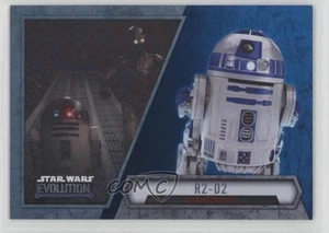 2016 Topps Star Wars Evolution Blue Lightsaber R2-D2 Astromech Droid #76 1h5 - Picture 1 of 3
