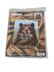 Janlynn Cross Stitch Kit: SO BEARY SWEET #70-11 Teddy Bears 11x13” - Picture 1 of 2
