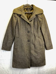 Barbour Sportsman Tweed Jacket Women US 8 / UK 12 Wool & Cashmere VTG Brown - Picture 1 of 11