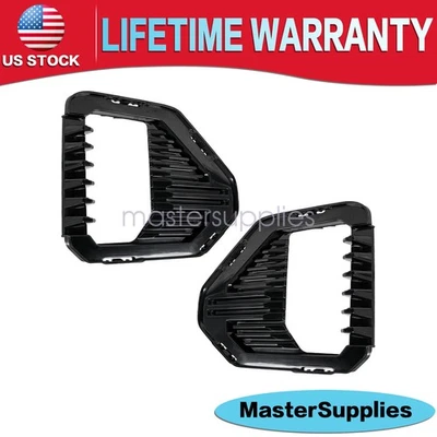 Fog Light Trim Set For 2019-2022 GMC Sierra 1500 & Limited Front LH RH Crew Cab - Imagem 1 de 4