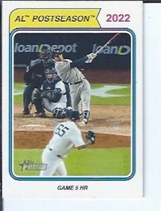 A.L. Postseason ( Bregman )  2023 Topps Heritage Short Prints - Picture 1 of 1