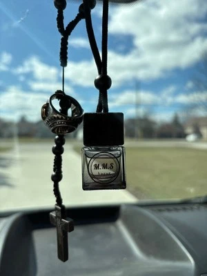 LOUIS VUITTON.. 8ml Ambientador Coche Difusor Fragancia Vidrio BOTELLA NEGRA Foto 1 de 4