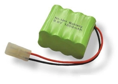 1PC 9.6V Ni-MH 1800mAh 8AA 2*4 Rechargeable Battery for RC Boat Car Truck Tank - Image 1 of 3