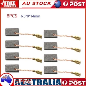 8pcs Carbon Brushes 6.5×8×14mm For Bosch Angle Grinder GWS 7-100 7-125 - Picture 1 of 13