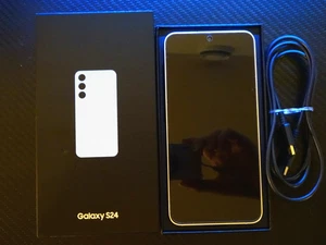 Samsung Galaxy S24 - 128 Go - Gris marbre (Désimlocké) - Excellent SM-S921W - Photo 1 sur 4