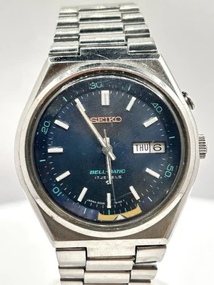JAPÓN SEIKO BELL-MATIC WEEKDATER 4006-6089/27 joyas automático años 70 funciona Foto 1 de 4
