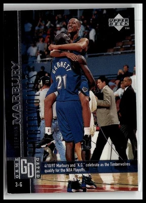 1997-98 Upper Deck #255 Stephon Marbury - Image 1 of 2