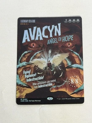 MTG FOIL Showcase Avacyn Angel of Hope Innistrad Remastered Magic the Gathering - Image 1 of 2
