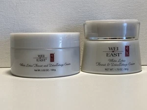 Wei East White Lotus Set x2 Hals & Dekolleté Creme 1,75oz + 3,52oz Versiegelt - Bild 1 von 5