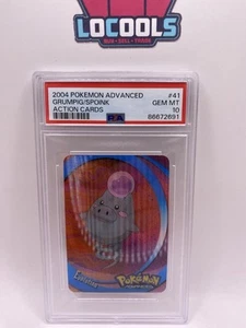 Tarjeta de acción Pokémon PSA 10 2004 Spoink Grumpig gema lenticular como nueva - Imagen 1 de 2
