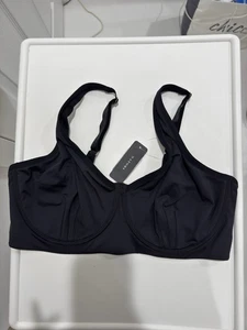 Natori Bralette schwarz mit Draht verstellbare Träger Größe 40D - Bild 1 von 6