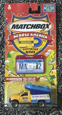 Matchbox Across America 50th Birthday Series Minnesota Fast Shipping  - Image 1 of 2