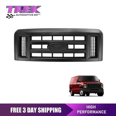 Conjunto de parrilla delantera para Ford E-150 E-250 E-350 Super Duty 2008-2014 FO1200509 Foto 1 de 4