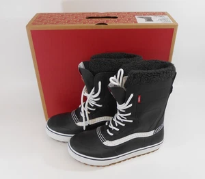 NEU Vans Off The Wall Standard MTE Winter Schnee Stiefel schwarz weiß Herren Größe 9,5 - Bild 1 von 9
