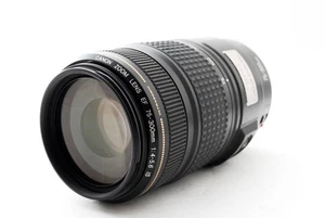 Canon EF 75-300mm F4-5.6 IS USM Super Telephoto Lens, Image Stabilization, Used - Picture 1 of 7