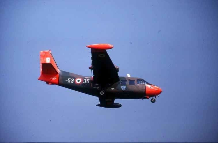 original 35 mm Slide aircraft Piaggio P166 dl3  53-35 mm61920 - Изображение 1 из 1