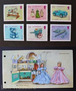 Guernsey Stamps: "Europa CEPT- Old Toys" MNH Presentation Pack 2015 - Picture 1 of 6