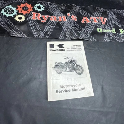 2008 KAWASAKI VULCAN 2000 CLASSIC LT VN2000 SERVICE MANUAL 99924-1387-01 A1 - image 1 of 3