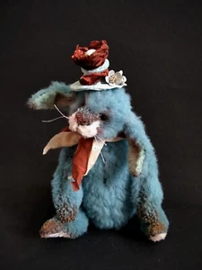 Teddy Rabbit Koko Teddy OOAK by Voitenko Ukraine - Picture 1 of 5