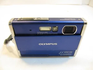 OLYMPUS 1050 SW Digital Camera Compact 1050SW 10.1 MP Optical Zoom Tough - Picture 1 of 12