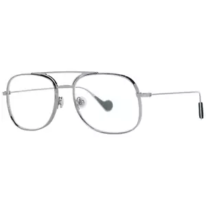 Montura De Gafas Moncler ML0104 008 57mm Unisex Gunmetal Piloto-Aviador Metal - Imagen 1 de 4