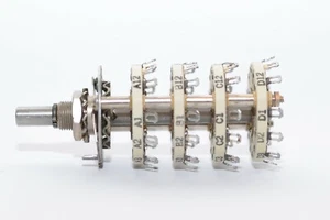 MIL spec Drehschalter / Rotary Switch mit 11-Stellungen, 1-polig, 4 Ebenen, NOS - Bild 1 von 10