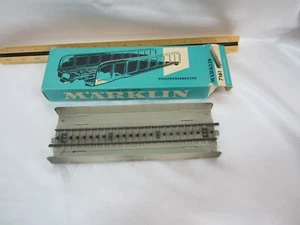 Marklin 7161 HO M Track Metal Plate Girder Bridge in Original Carton - Picture 1 of 9