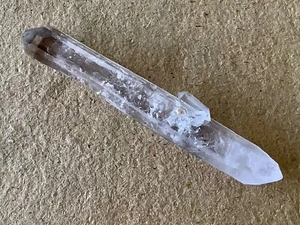 Quartz Crystal Laser Wand Double Terminated Point AAA Specimen Brazil. - Picture 1 of 13